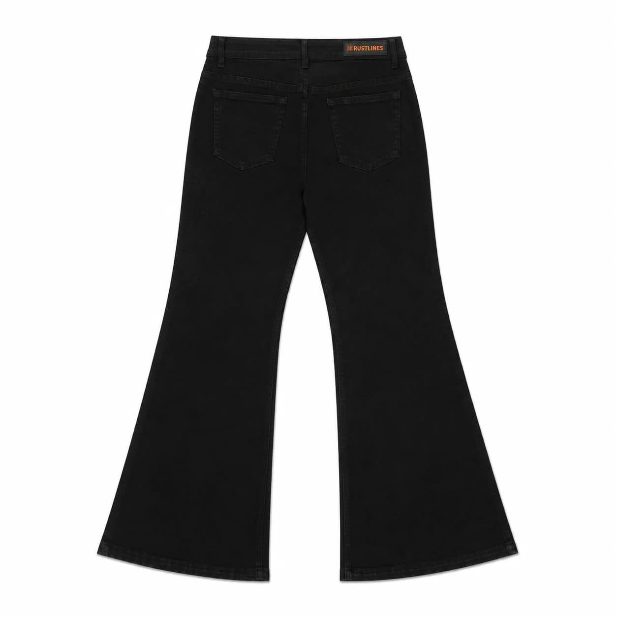 BOOTLEG DENIM BLACK WOMEN'S JEANS image 2