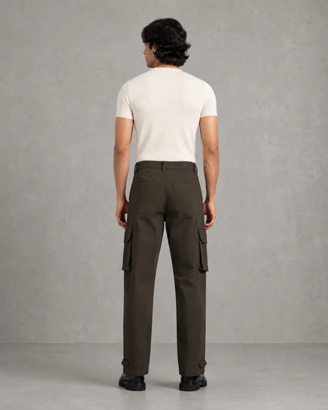 BROWN OVERSIZED SIX POCKET CARGO WITHOUT FLAP image 8