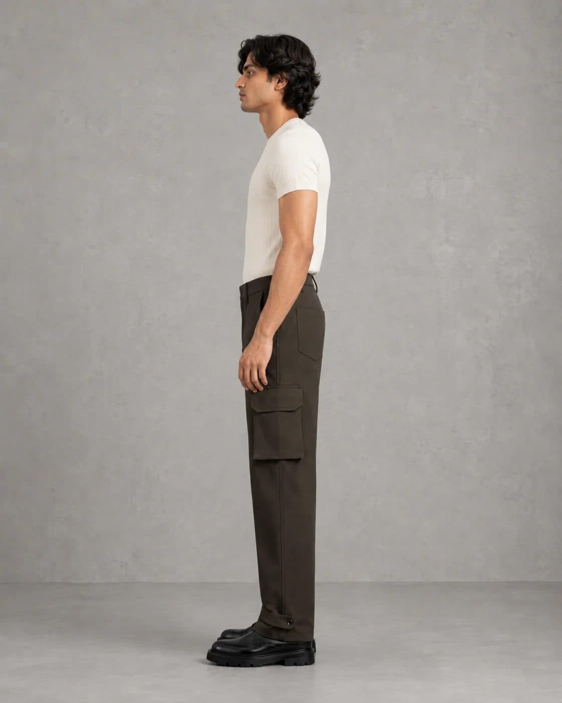 BROWN OVERSIZED SIX POCKET CARGO WITHOUT FLAP image 5