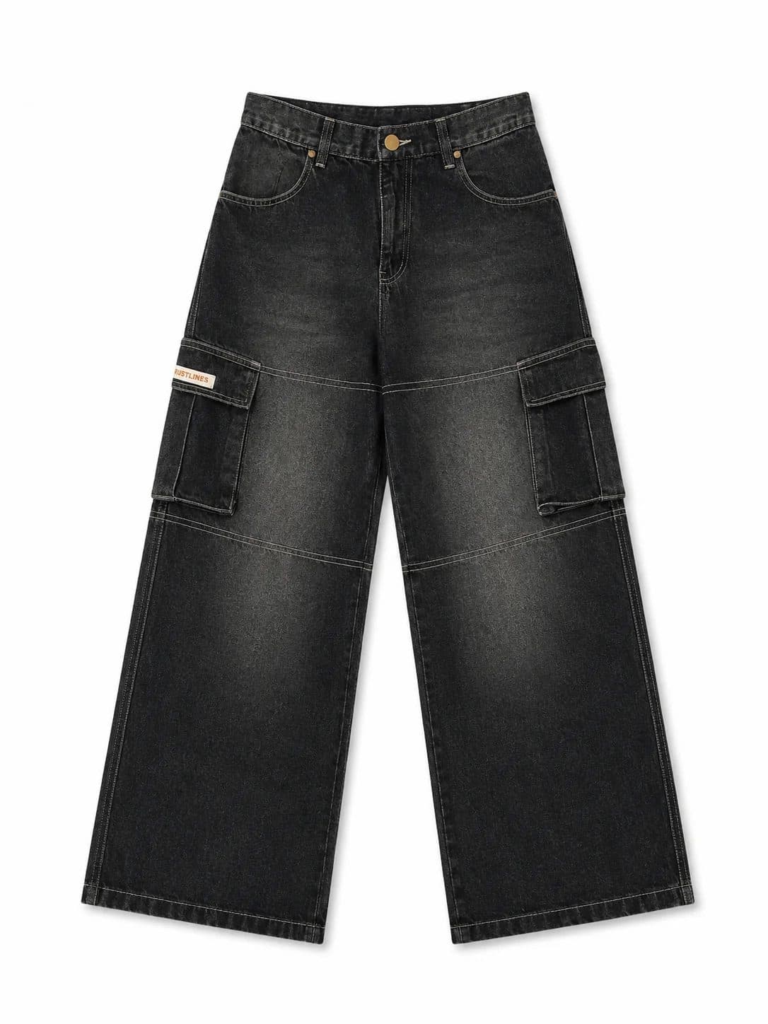 CARBON BLACK DENIM MEN'S CARGO image 1