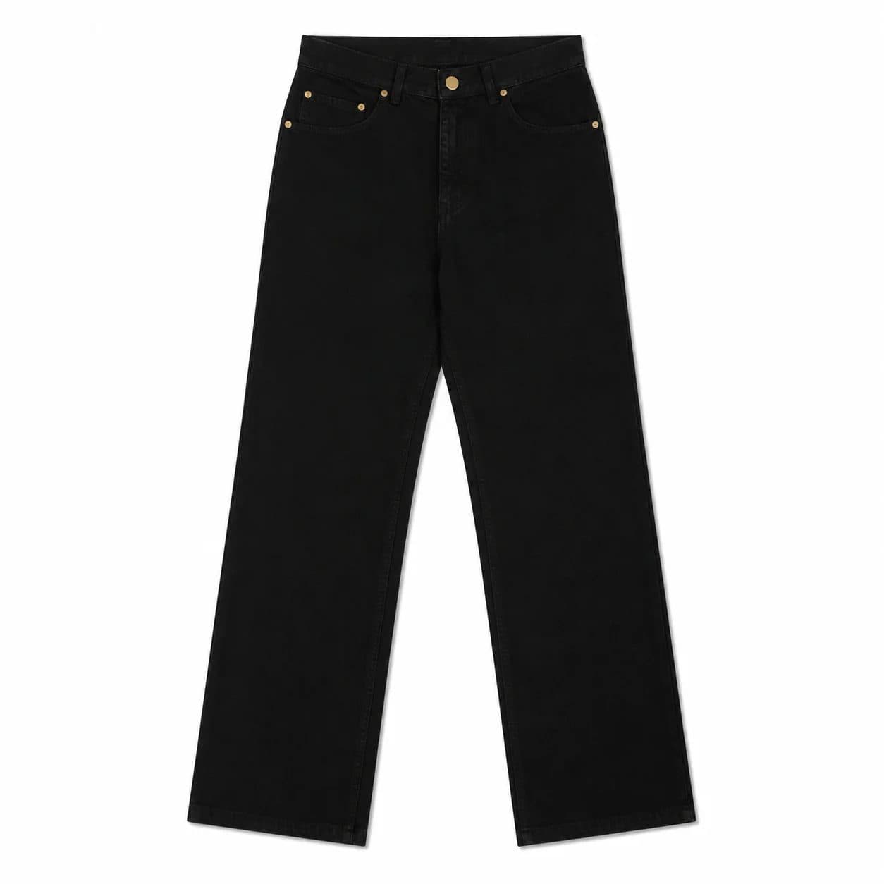 CLASSIC BLACK DENIM WOMEN'S JEANS image 1