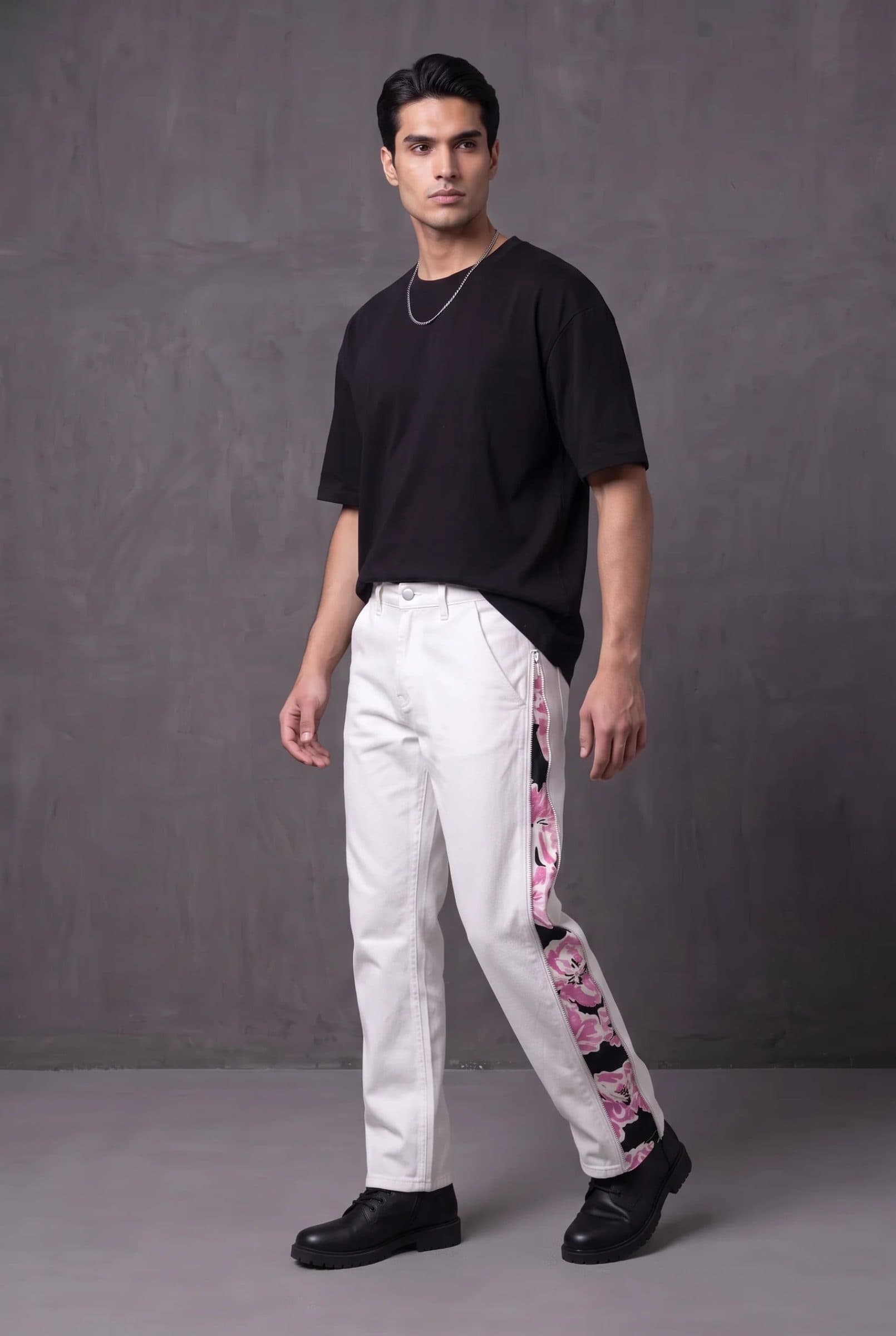 DAY TO NIGHT DENIM WHITE MEN'S PANT image 11