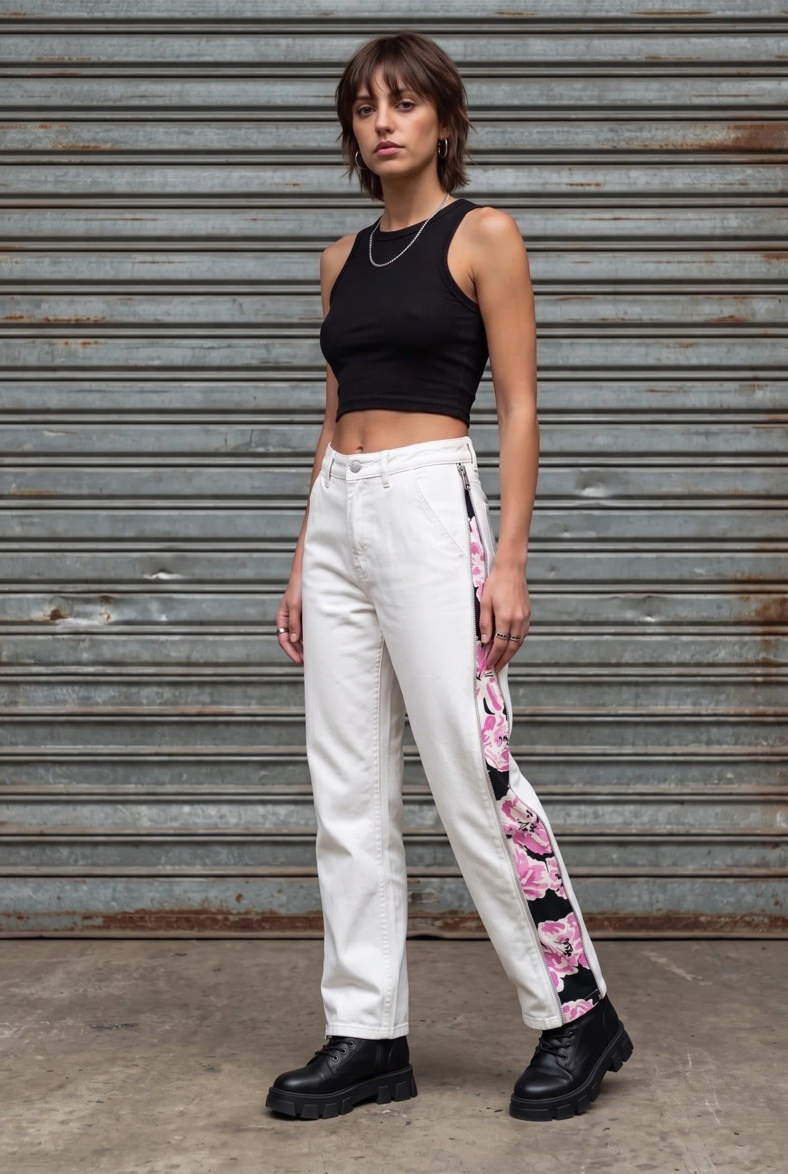 DAY TO NIGHT DENIM WHITE WOMEN'S PANT image 10