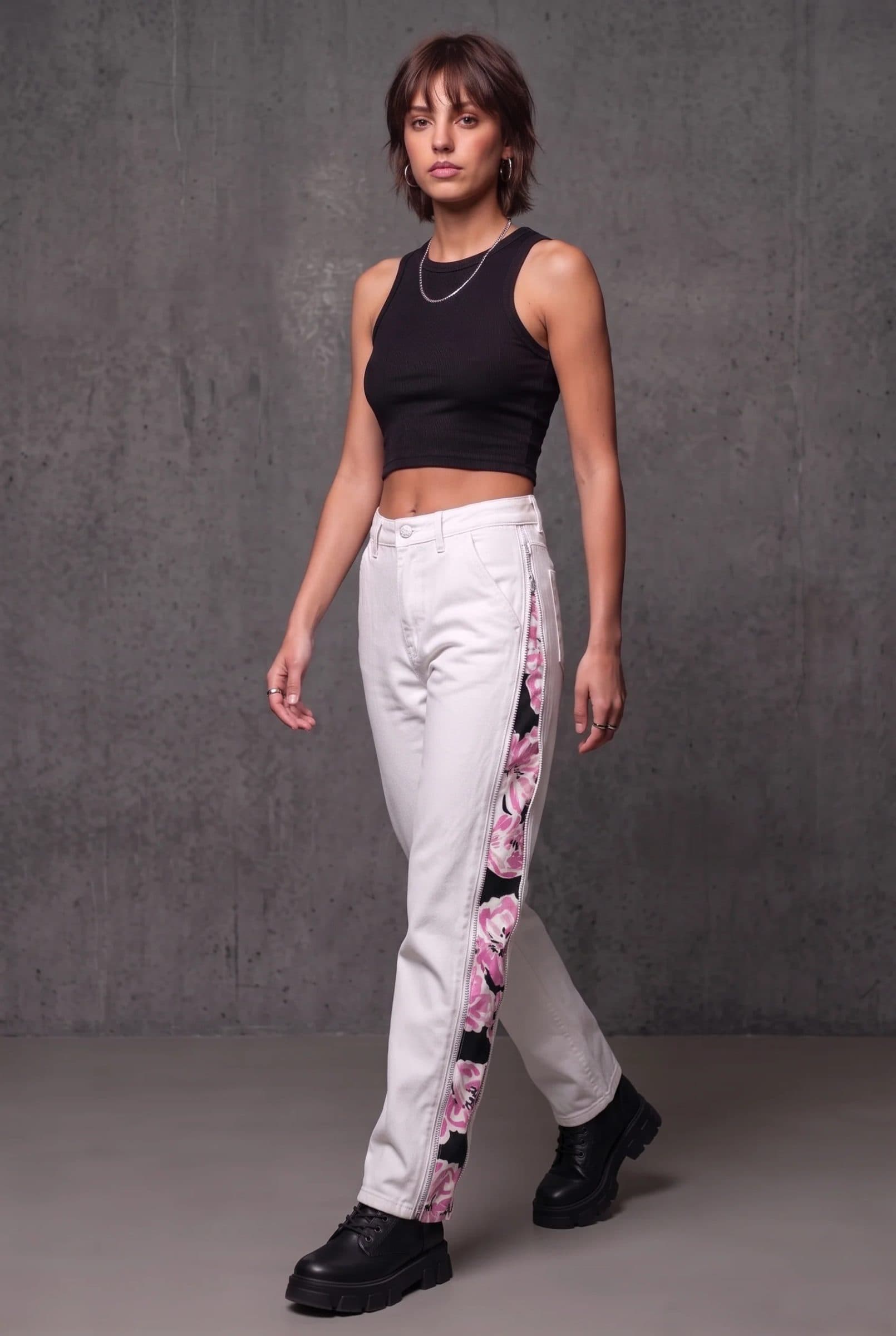 DAY TO NIGHT DENIM WHITE WOMEN'S PANT image 11