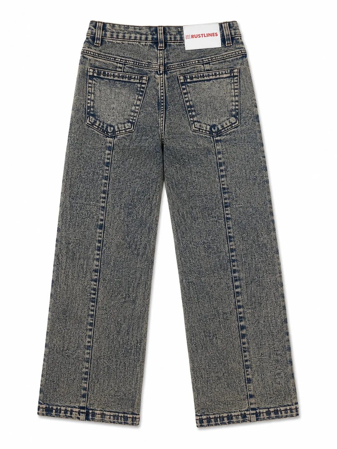 DECADE OLD VINTAGE PLEATED DENIM MEN'S JEANS image 2