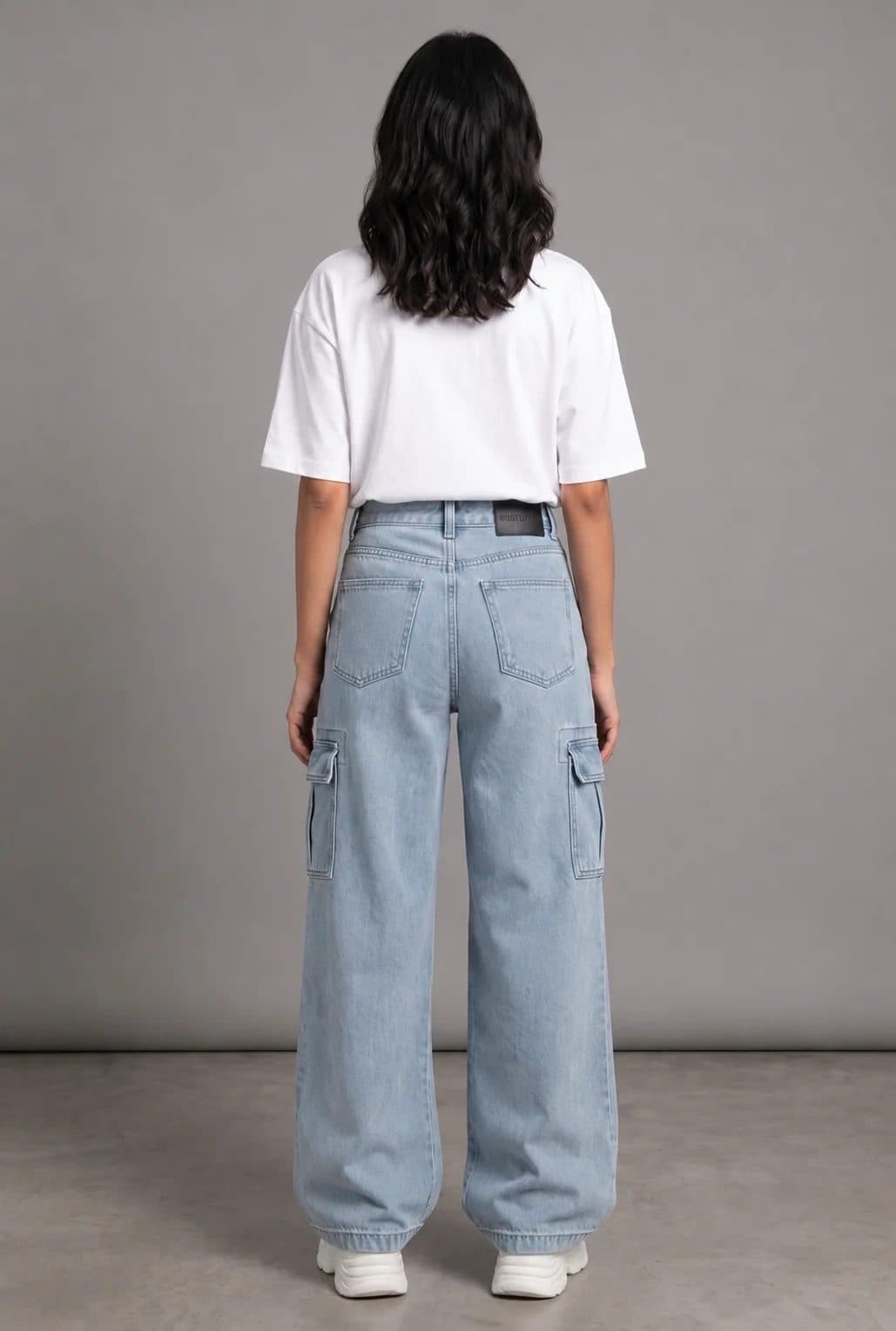 ICED DENIM WOMEN'S CARGO image 5