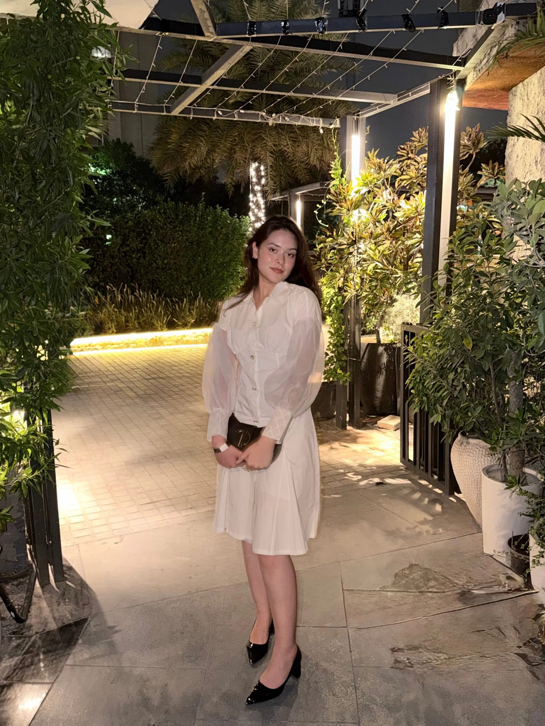 Veiled Shirt Dress image 2