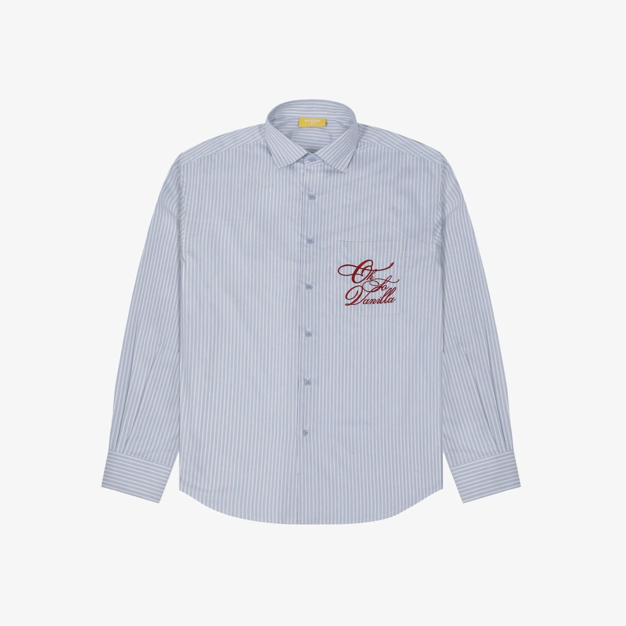 French Vanilla Shirt in Blue image 1