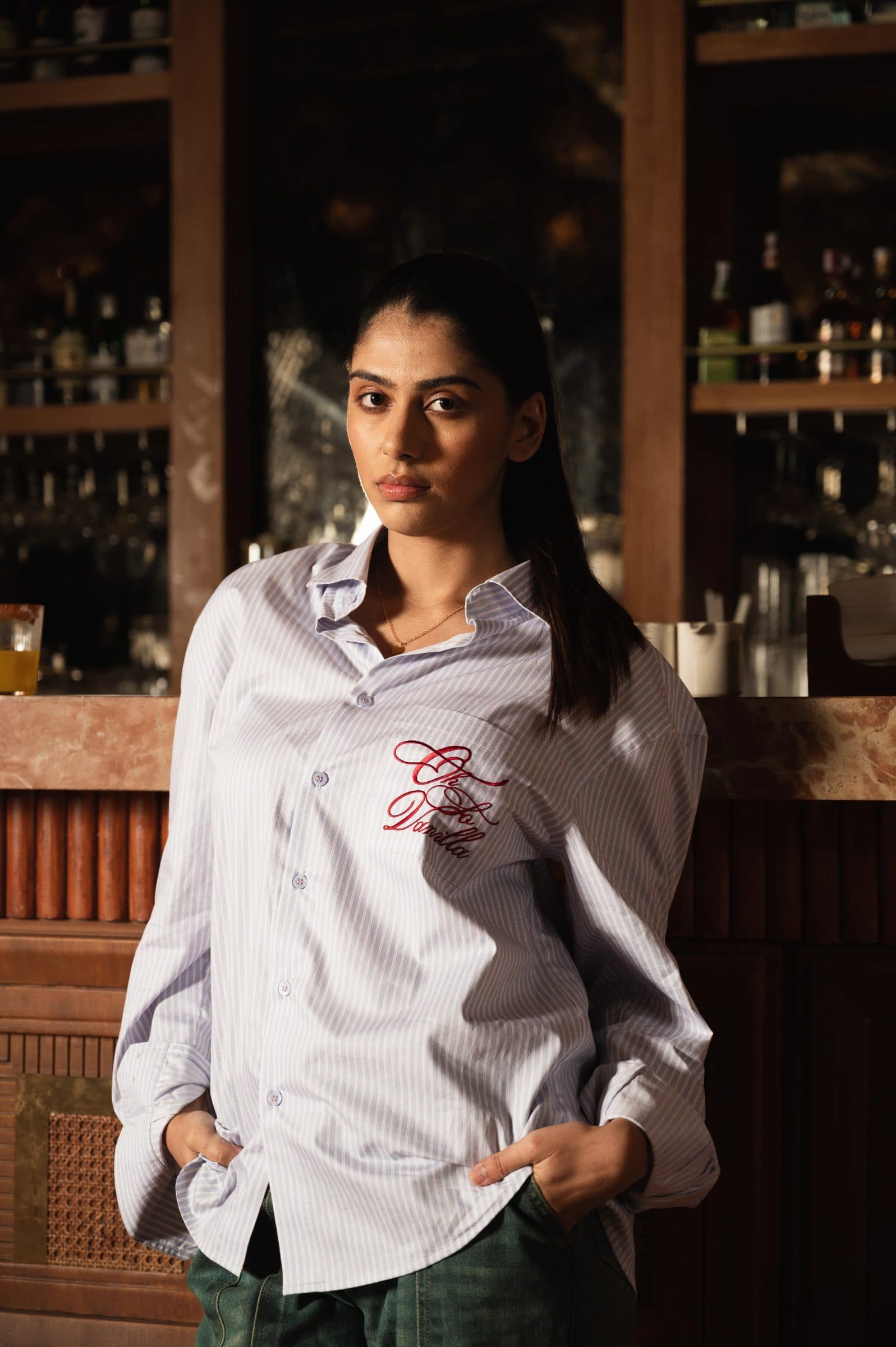 French Vanilla Shirt in Blue image 3