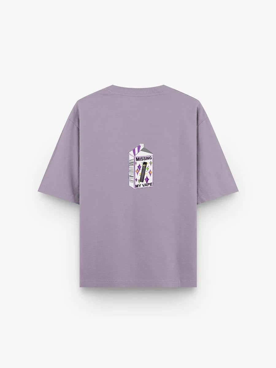 Milk Carton - Missing Vape Oversized Fit image 1