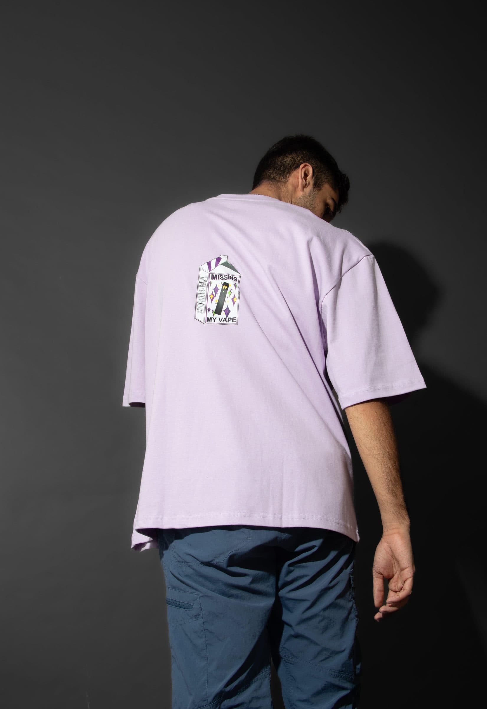 Milk Carton - Missing Vape Oversized Fit image 4