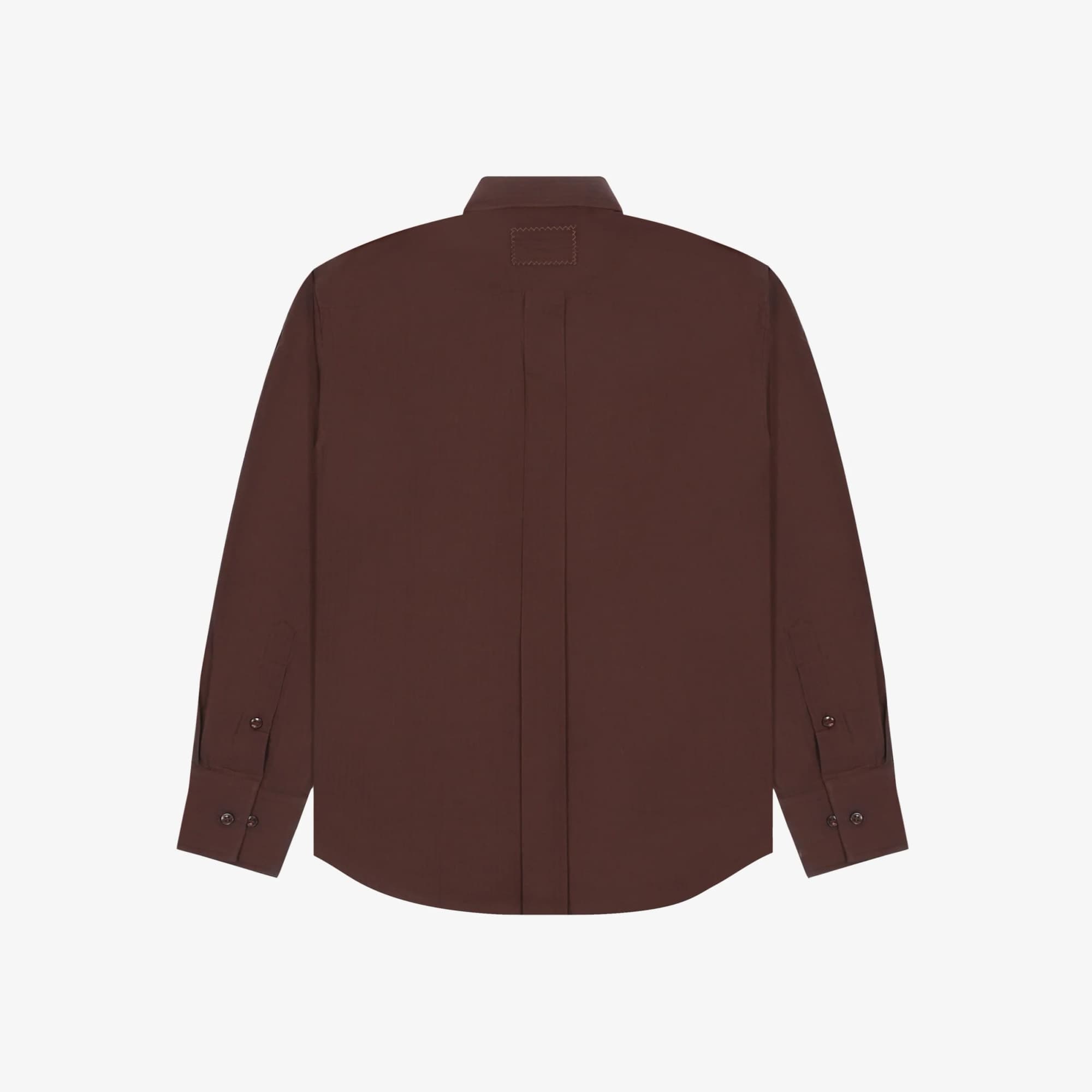 Open Locks Shirt In Brown image 2