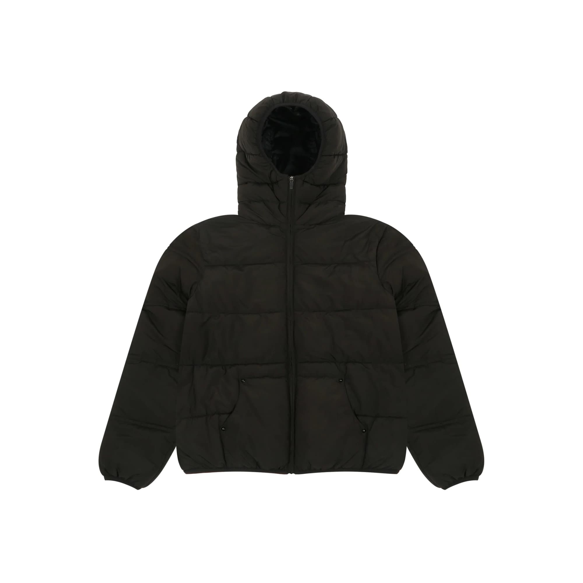Puffer Jacket Full Sleeves in Black image 1