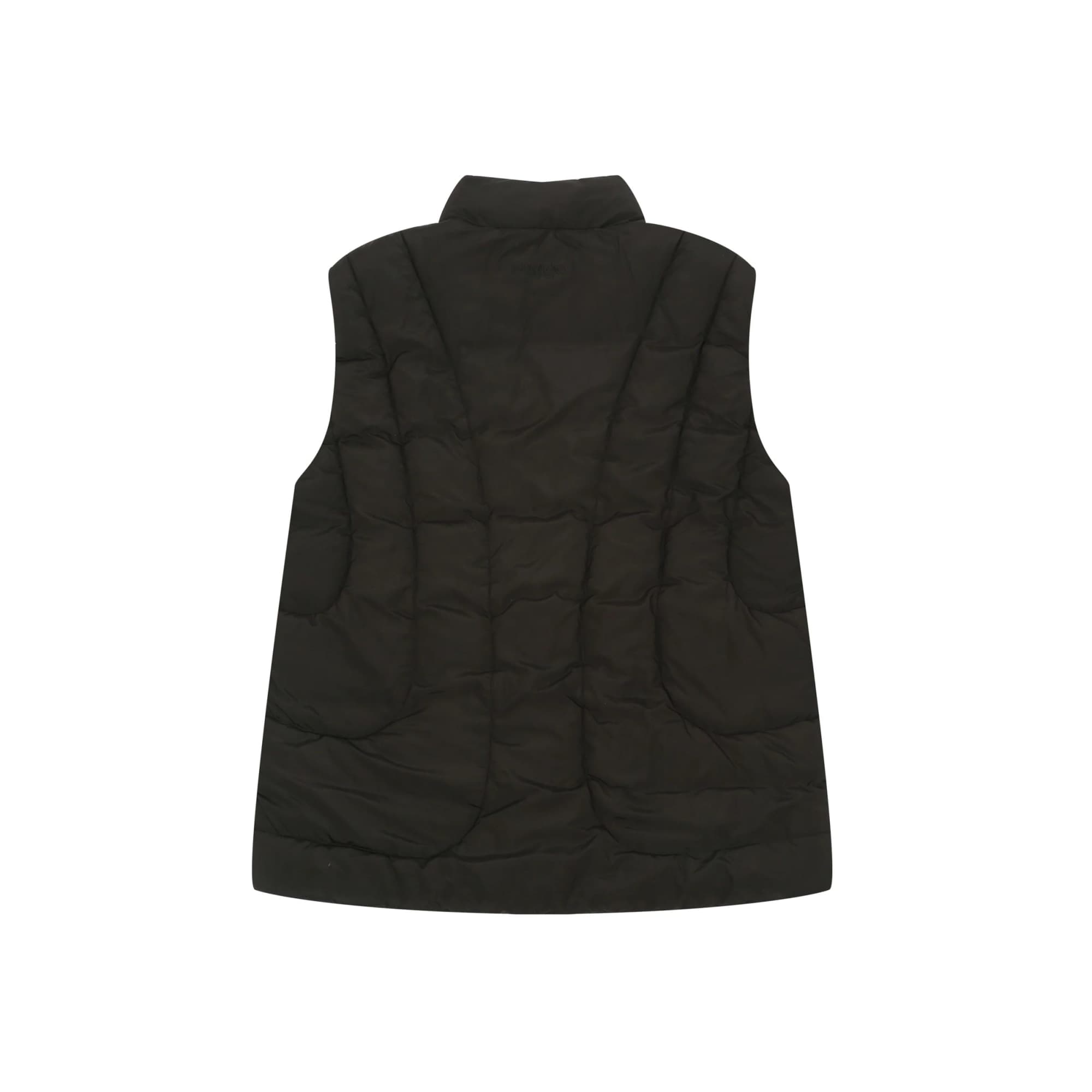 Puffer Jacket Sleeveless in Black image 3