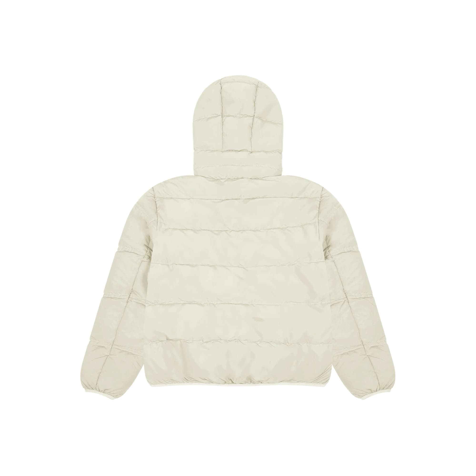 Puffer Jacket full sleeves in cream image 3