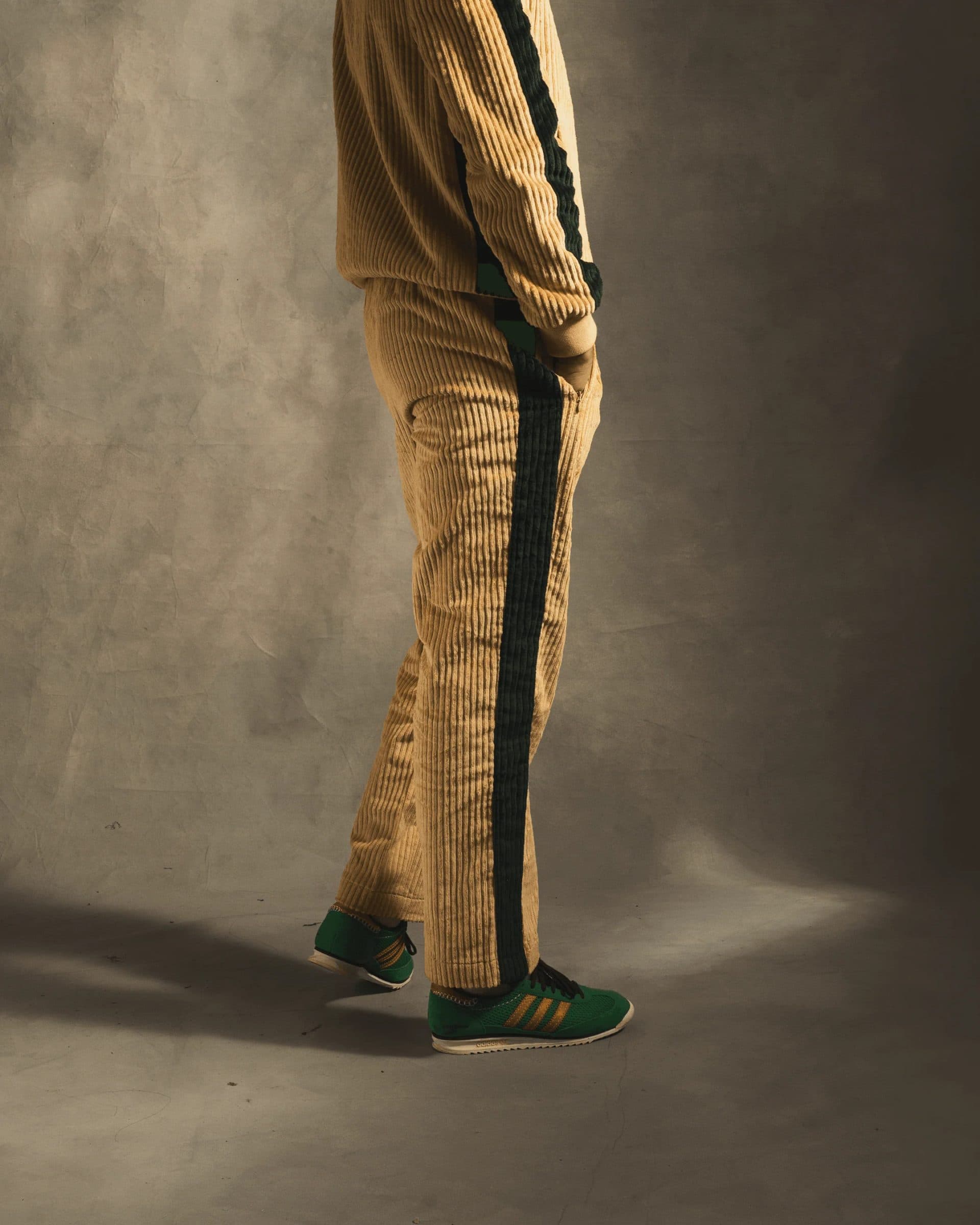 Track Pant In Cream image 2