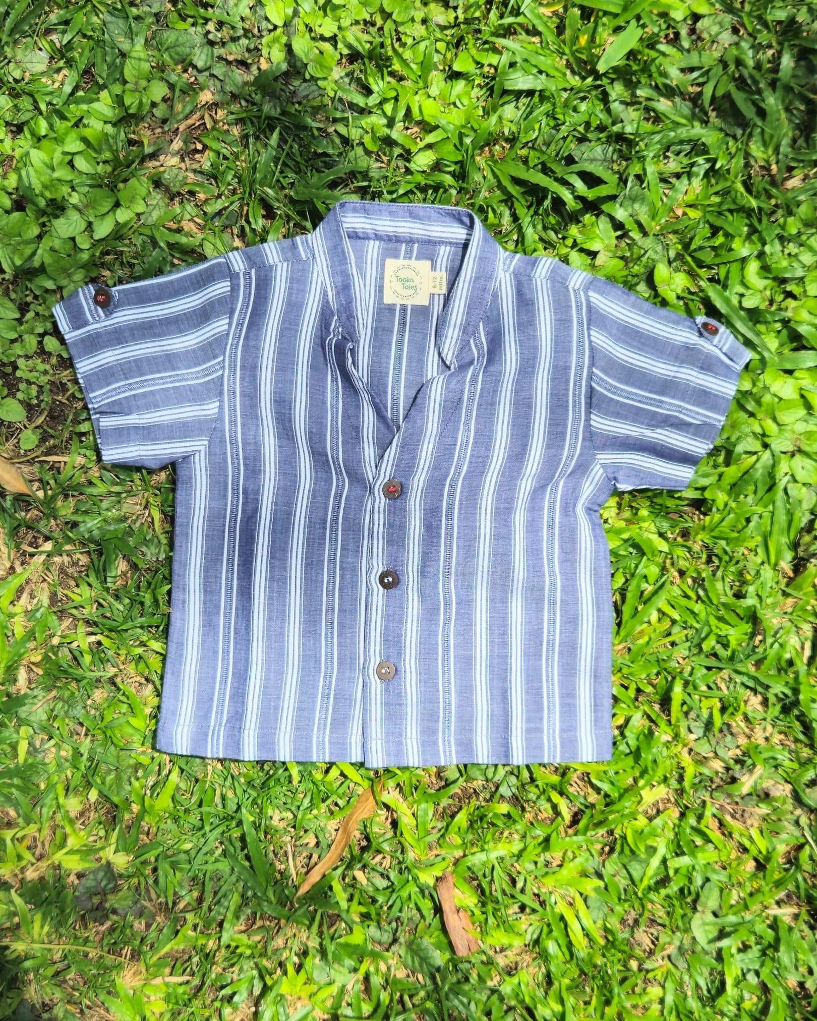 Blue Stripe Boys Co-ord set image 3