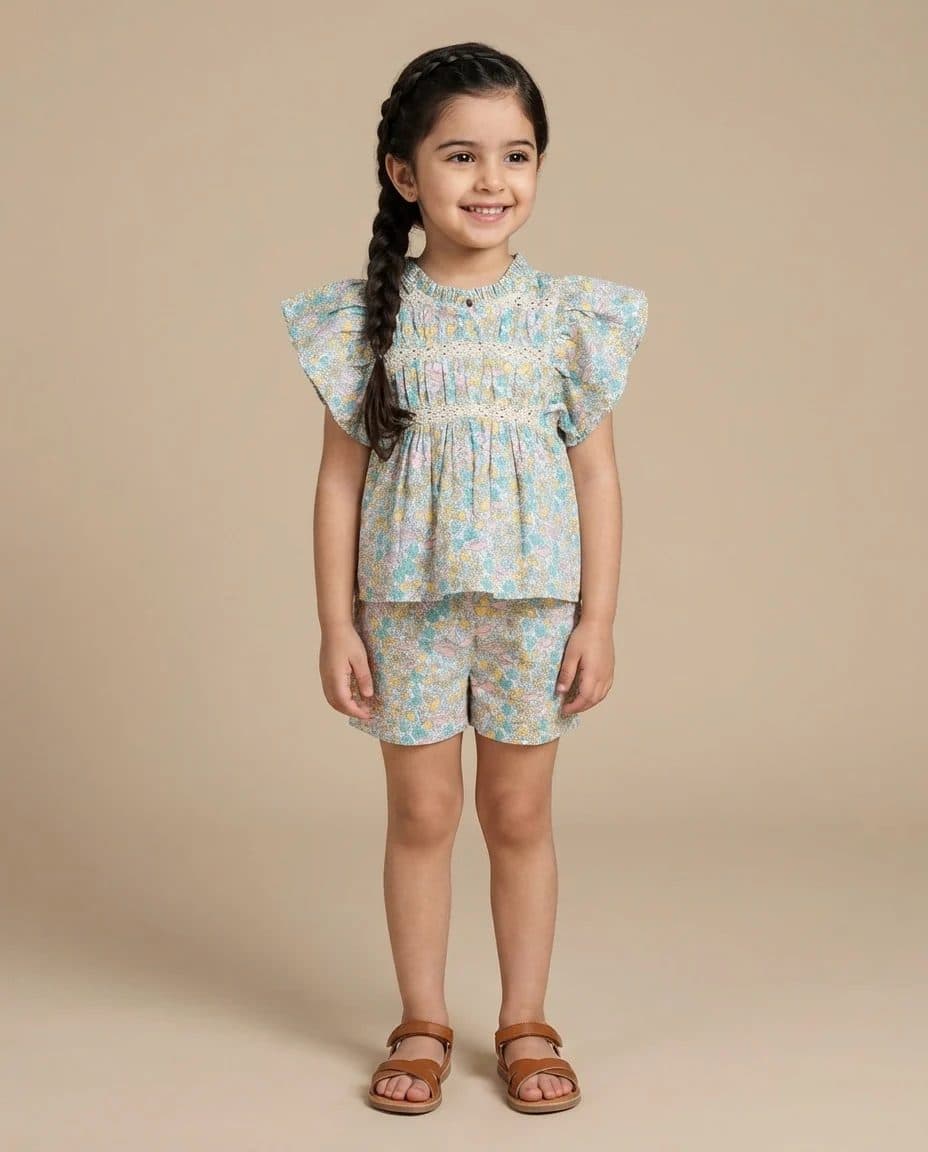 Petal Pops Smocked Co-ord