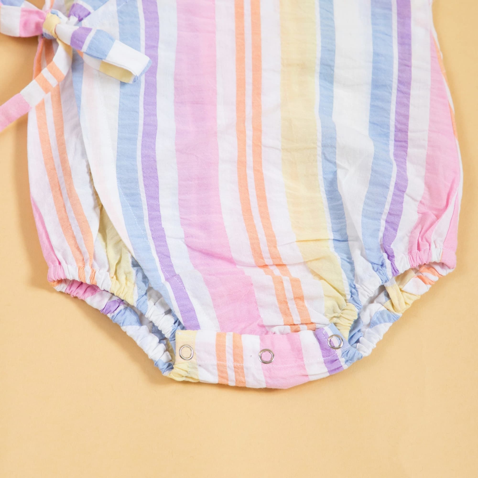 Rainbow Ribbons Kimono Romper image 4