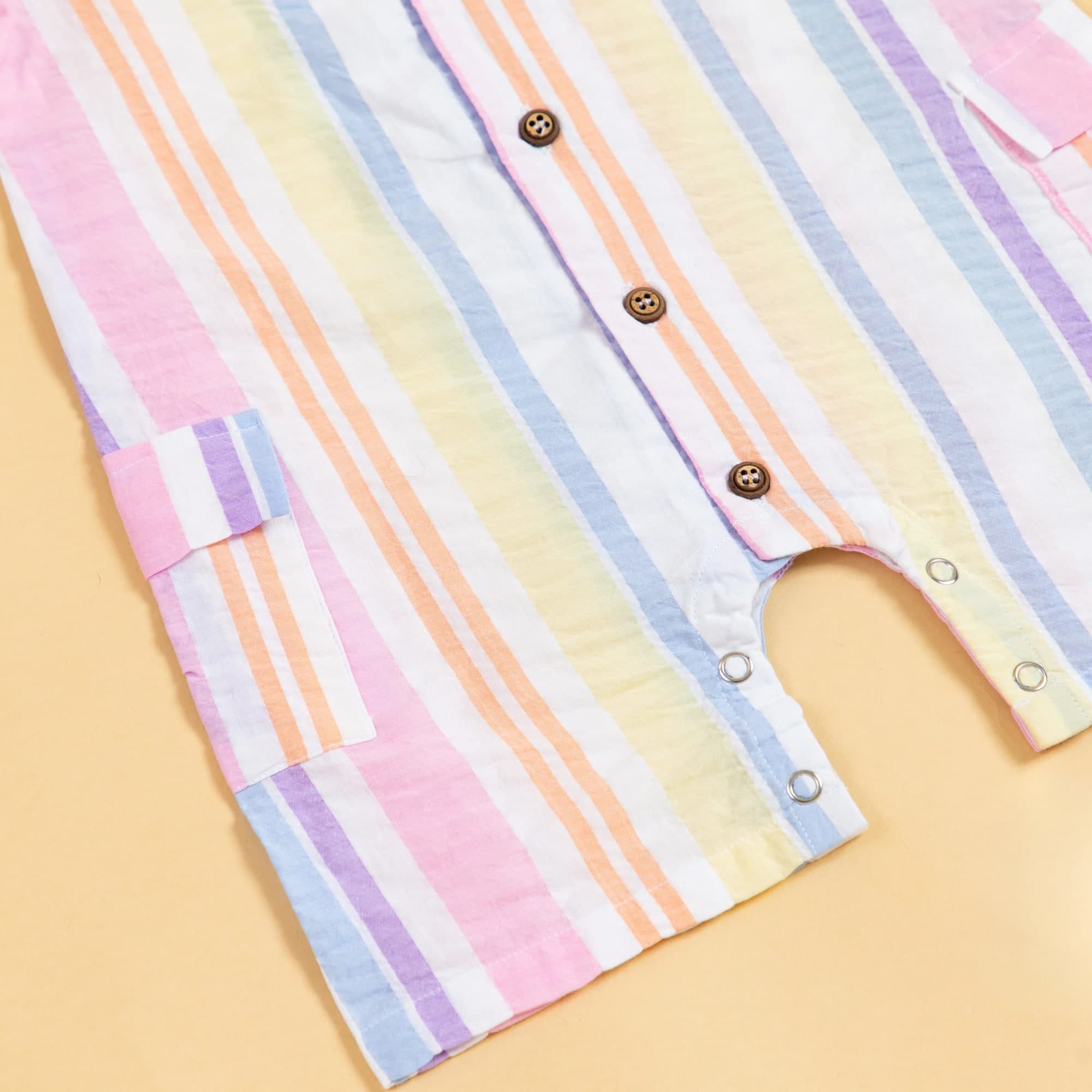 Rainbow Ribbons Playsuit Romper image 4