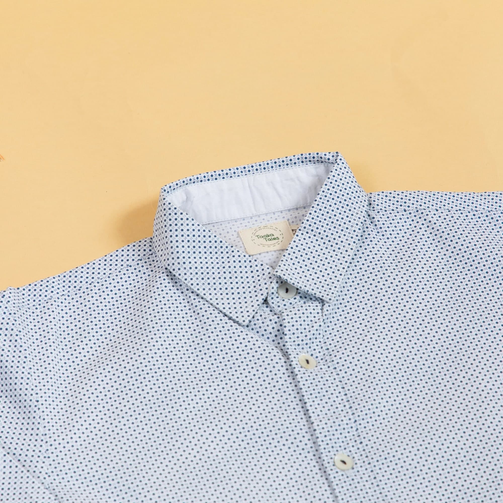The Classic Charm Formal Dotted Shirt image 3