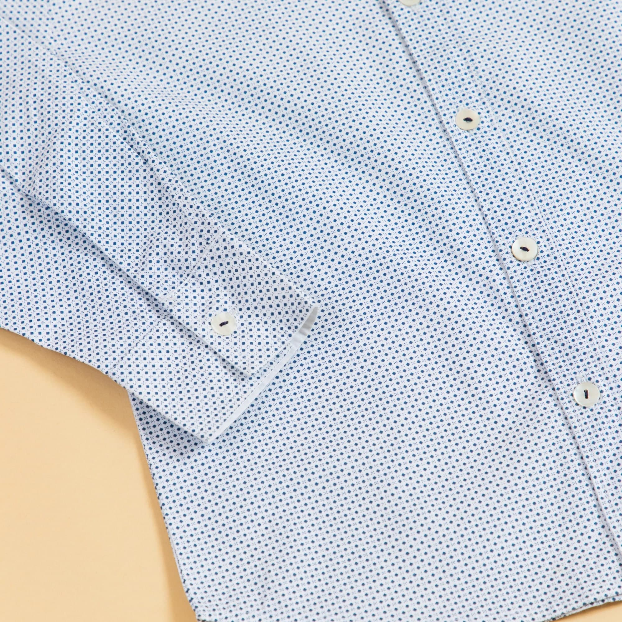 The Classic Charm Formal Dotted Shirt image 4
