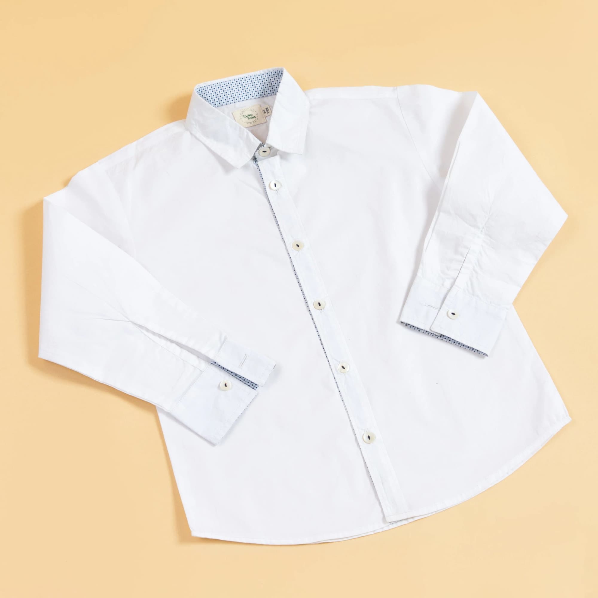 The Classic Charm Formal White Shirt hover
