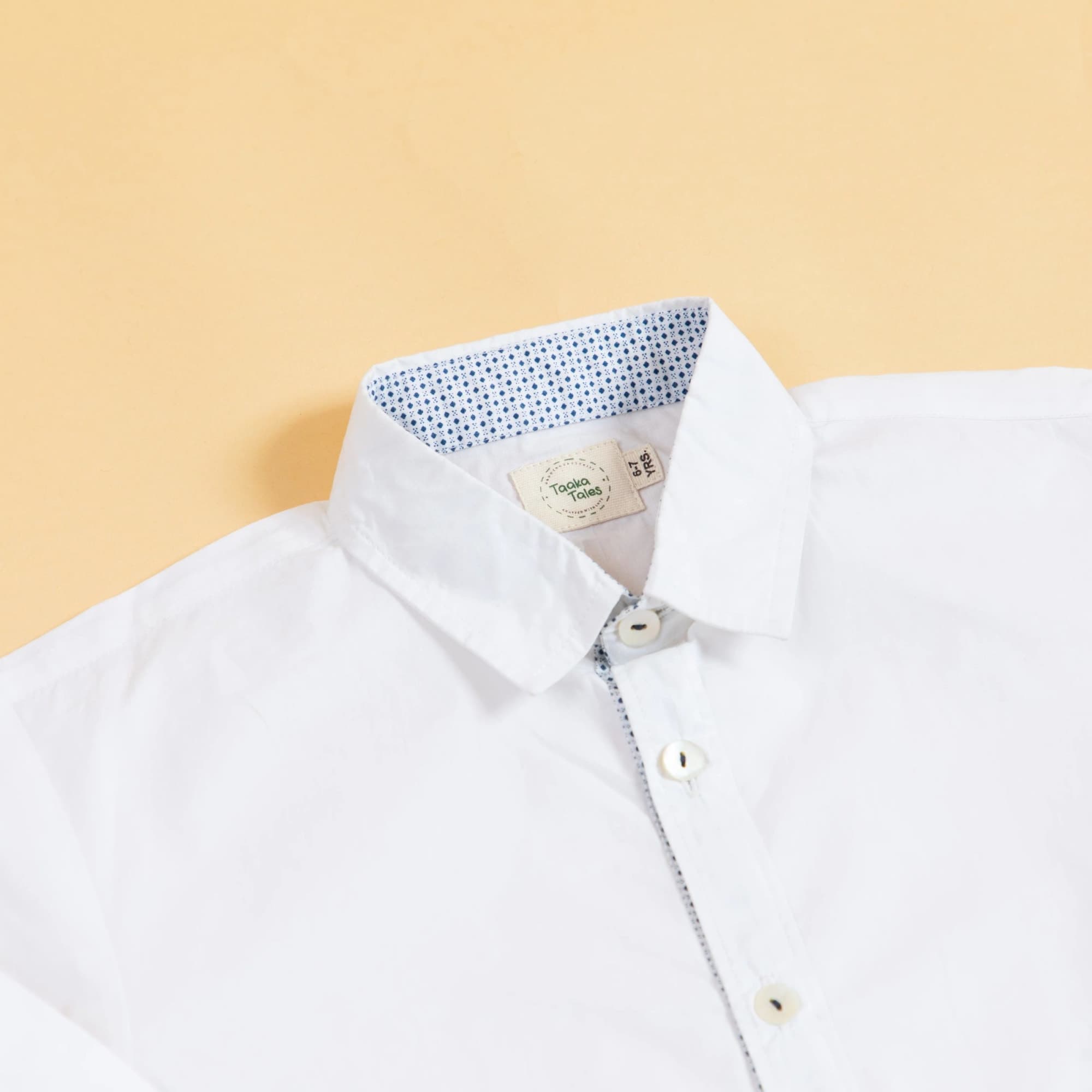 The Classic Charm Formal White Shirt image 4
