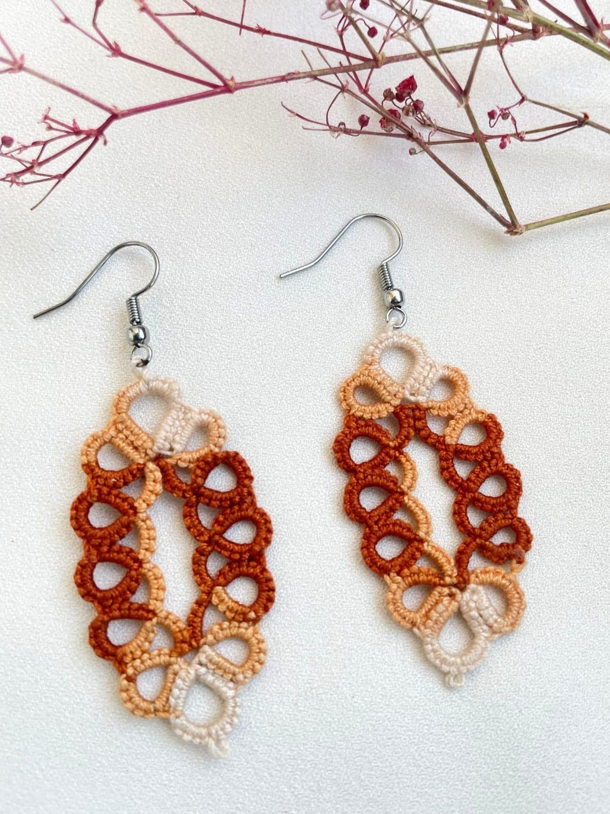 Cinnamon Spice Earrings image 1