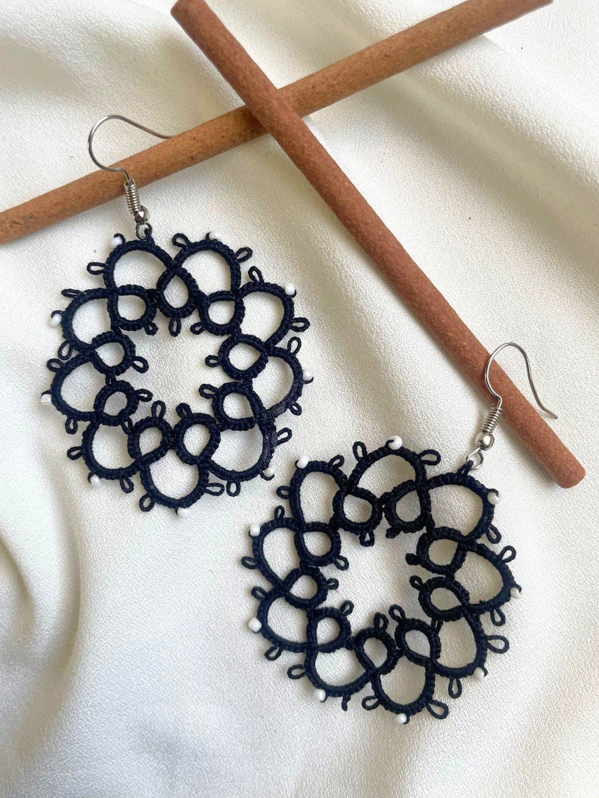 Pure Noir Earrings image 1