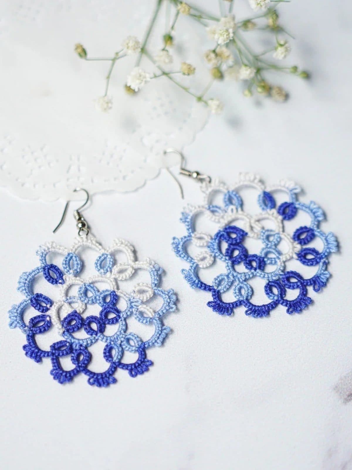 Indigo Sky Symphony Earrings image 1