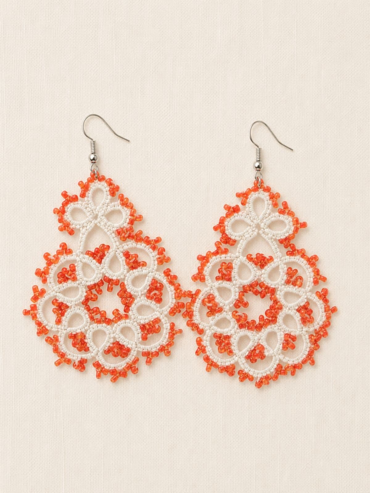 Tangerine Twist Earrings image 1