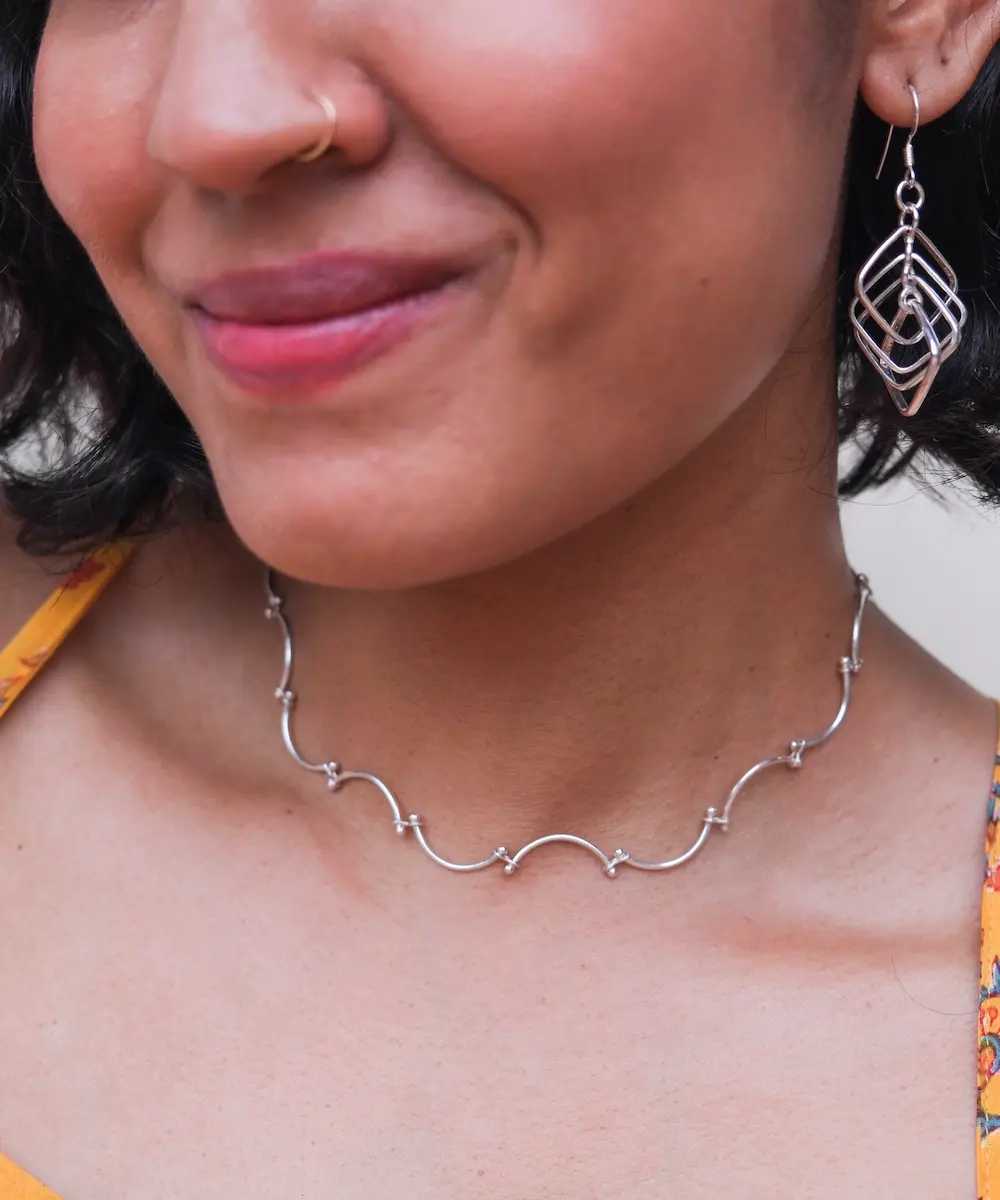 Geo Dangler Earrings image 3