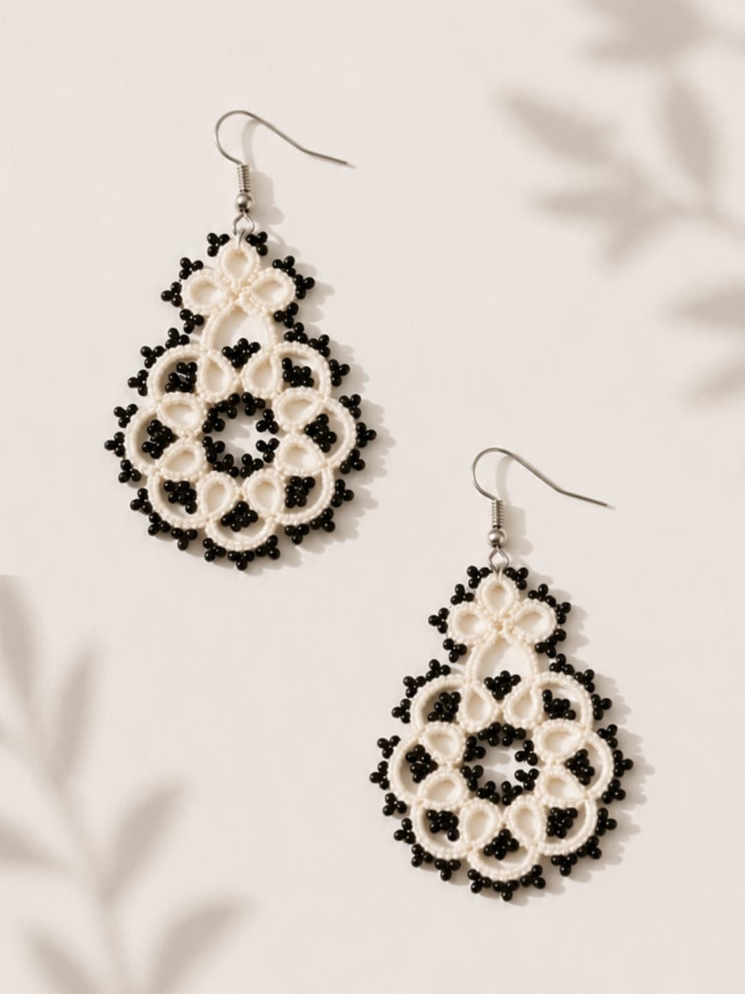 Ivory Noir Earrings image 3