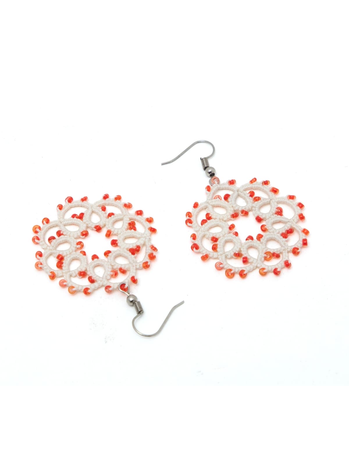 Sunrise Lace Earrings hover