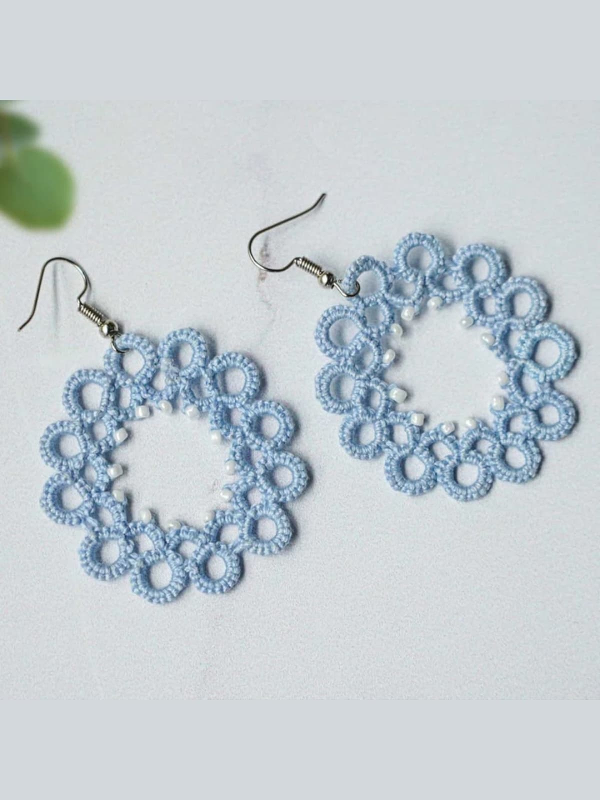 Powder Loop Earrings image 3