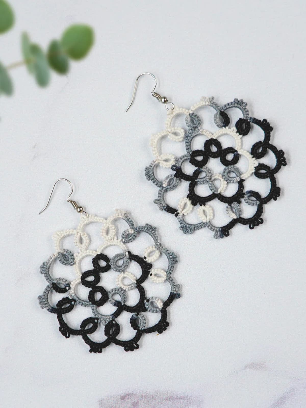 Monochrome Melody Earrings image 3