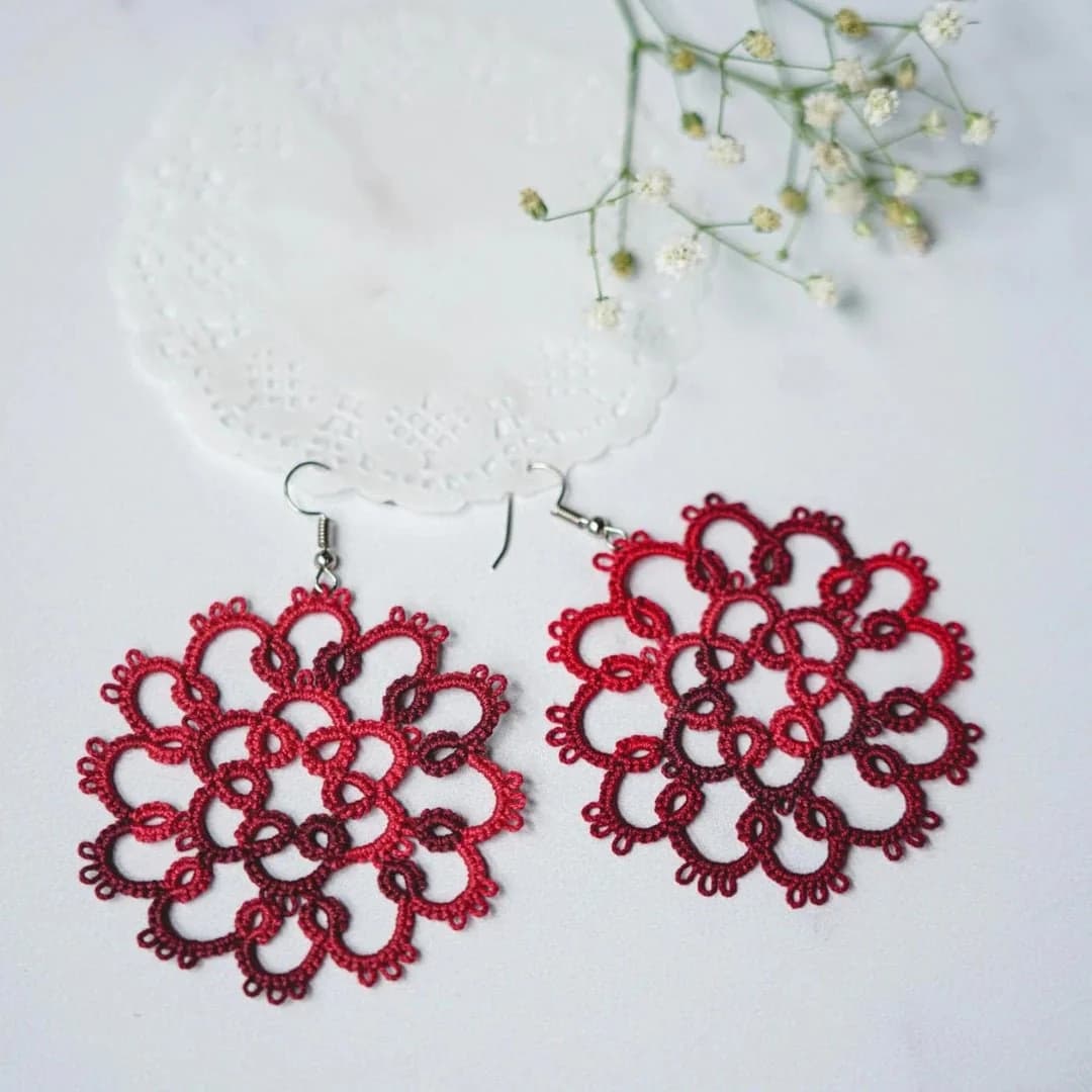 Wine Whisper Earrings image 1