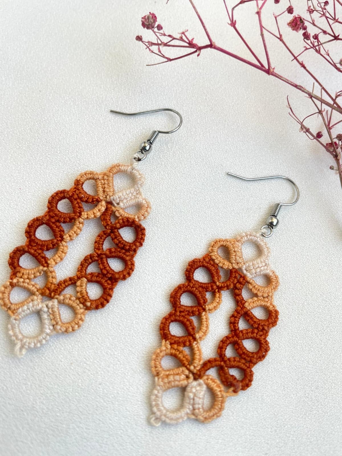 Cinnamon Spice Earrings image 3