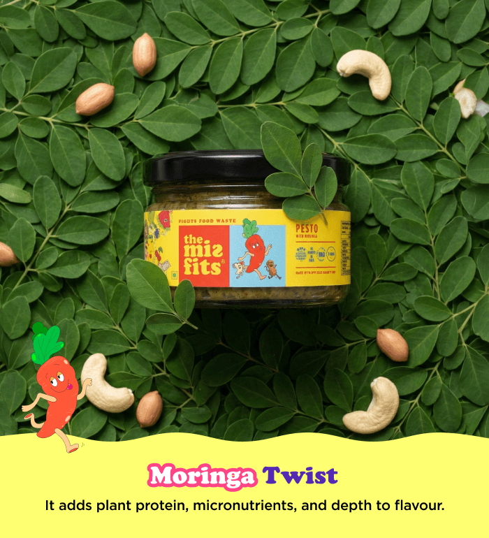 The Misfits Pesto with Moringa (190 grams) image 4