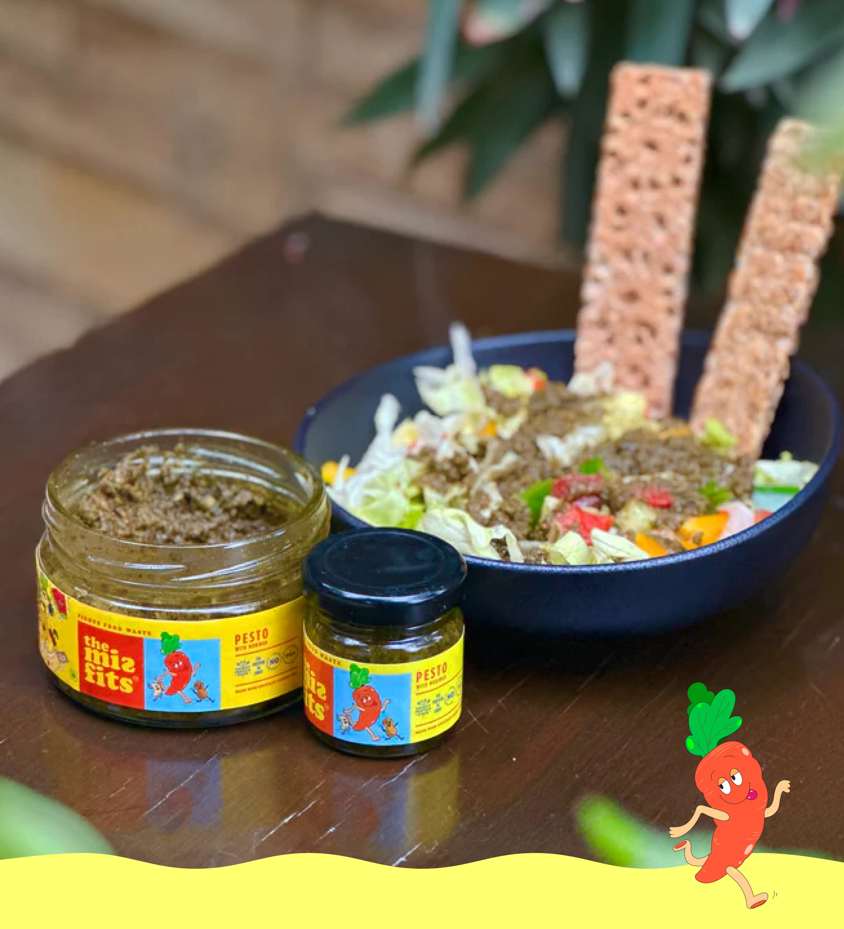 The Misfits Pesto with Moringa (190 grams) image 8