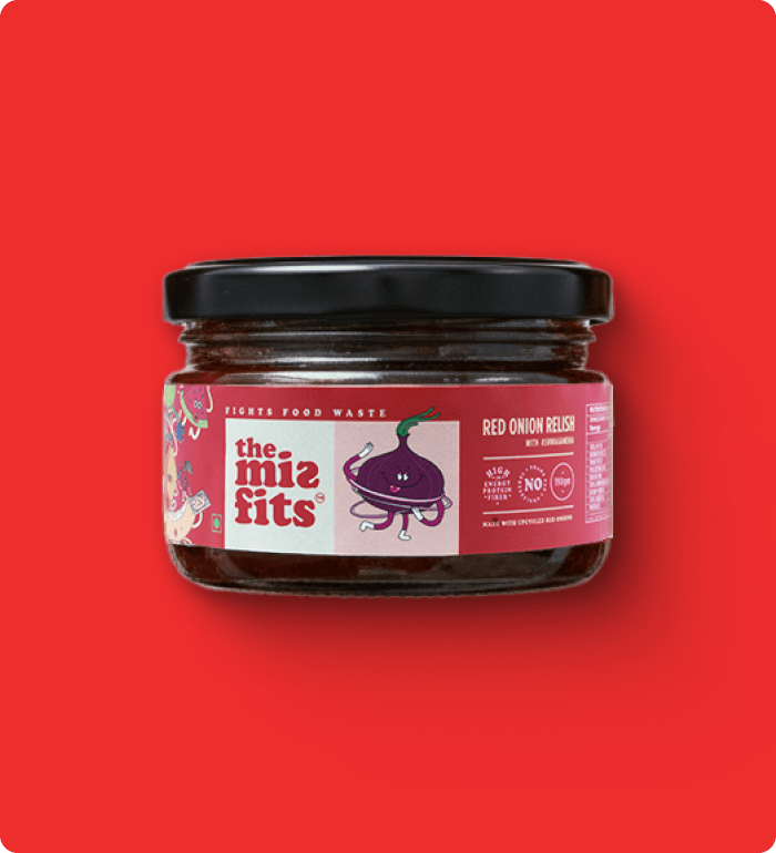 The Misfits Red Onion Relish with Ashwagandha (190 grams) image 1