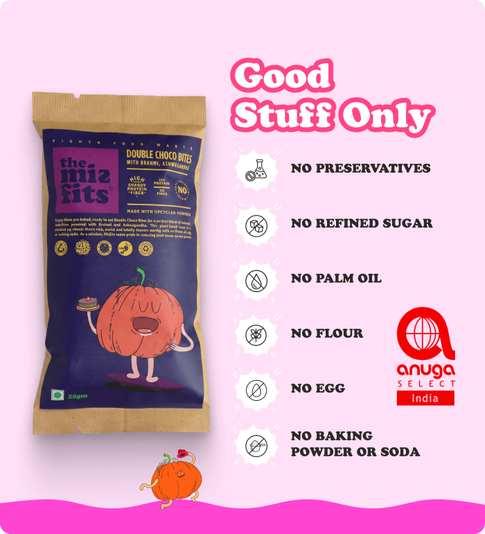 The Misfits Double Choco Bites (150 grams) image 2