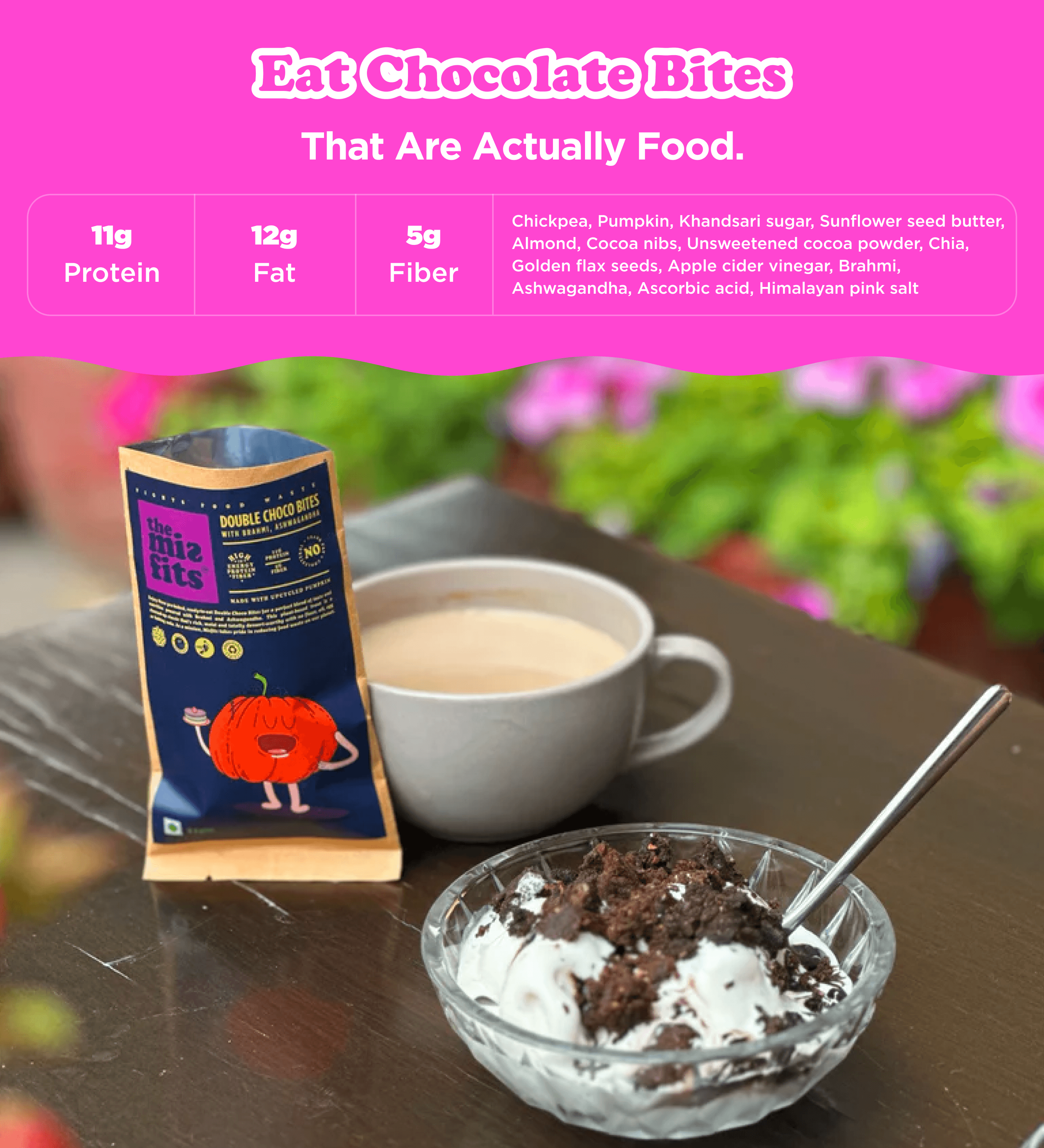 The Misfits Double Choco Bites (150 grams) image 6