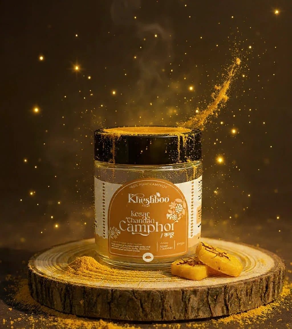 100% Pure Kesar Chandan Camphor 100g image 3