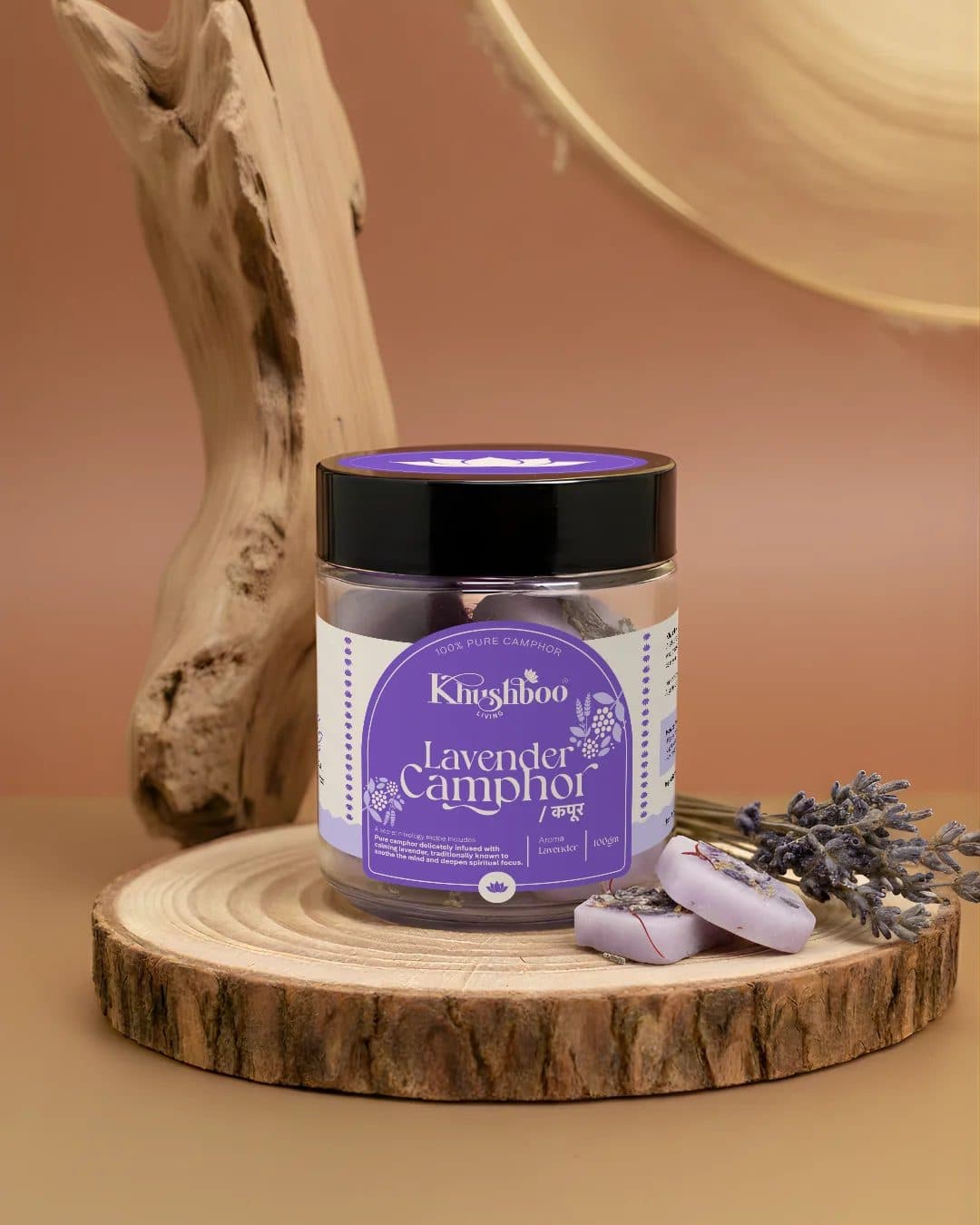 100% Pure lavender Camphor 100g image 2