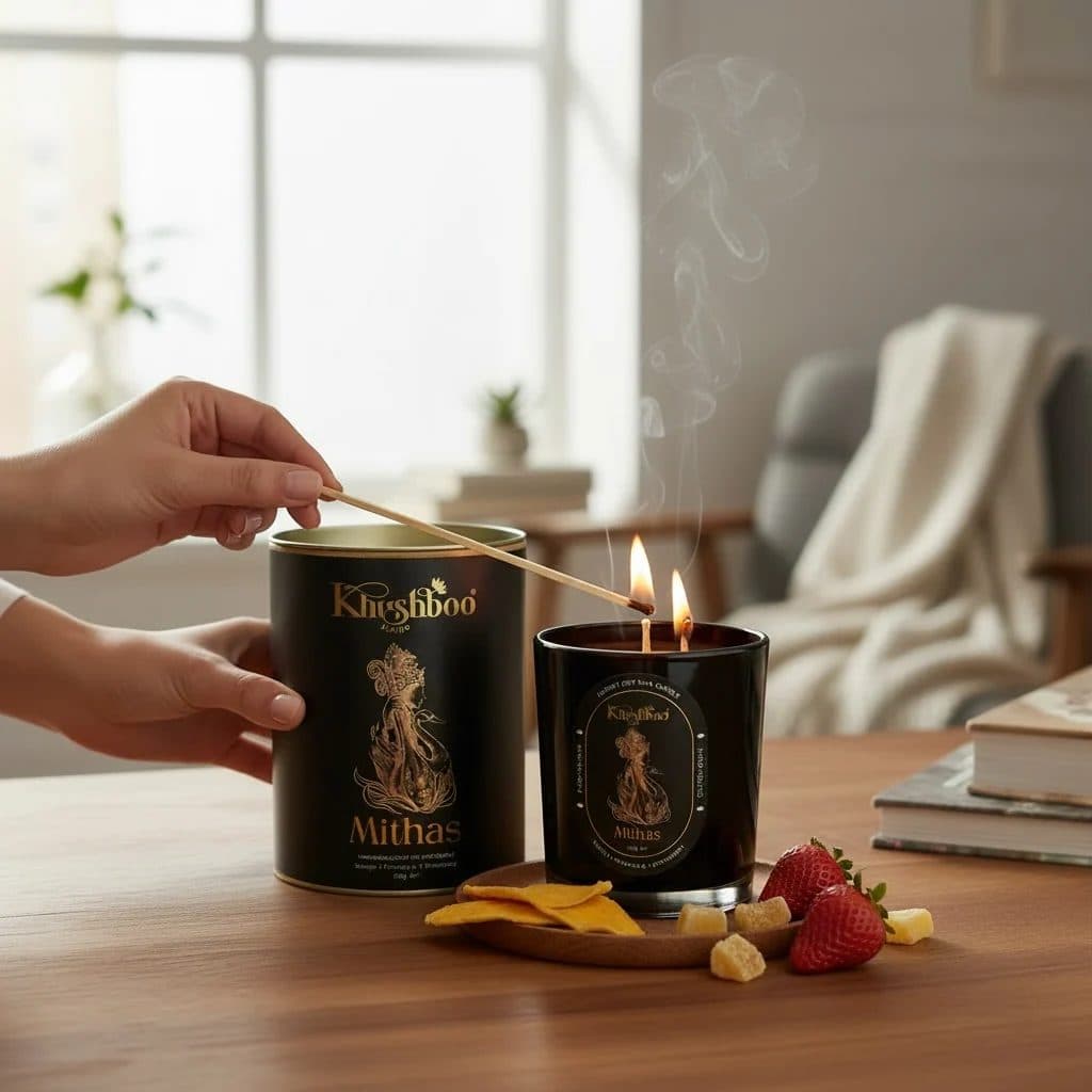 Mithaas – Soy Wax Candle image 3