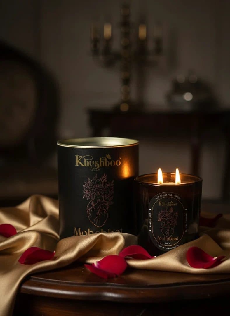 Mohabbat – Soy Wax Candle image 2