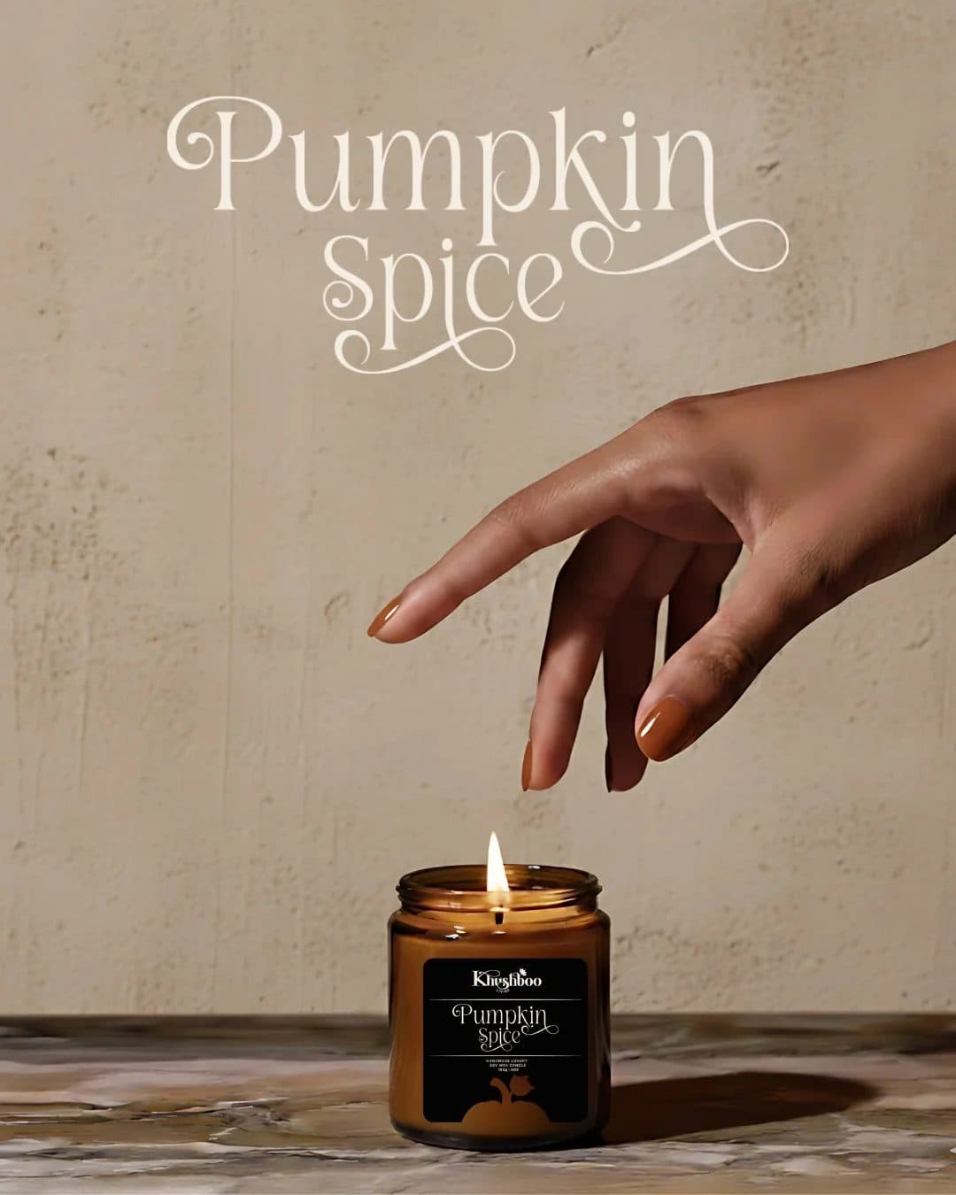 Pumpkin Spice Soy Wax Candle 200g image 3