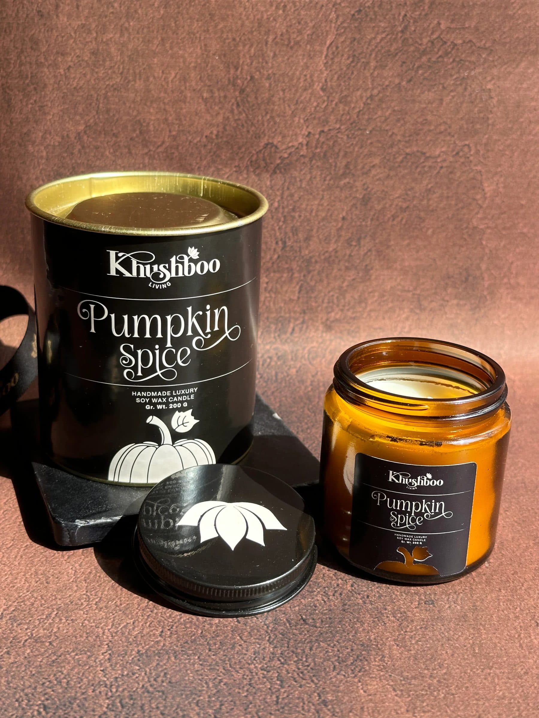 Pumpkin Spice Soy Wax Candle 200g image 4